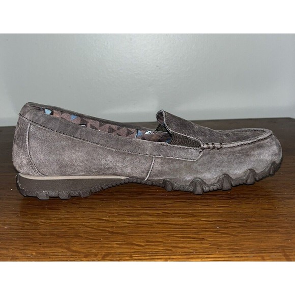 Skechers Women's‎ Sz 6 Relaxed Fit Air Cooled Brown Slip On Memory Foam Shoes - Picture 2 of 9